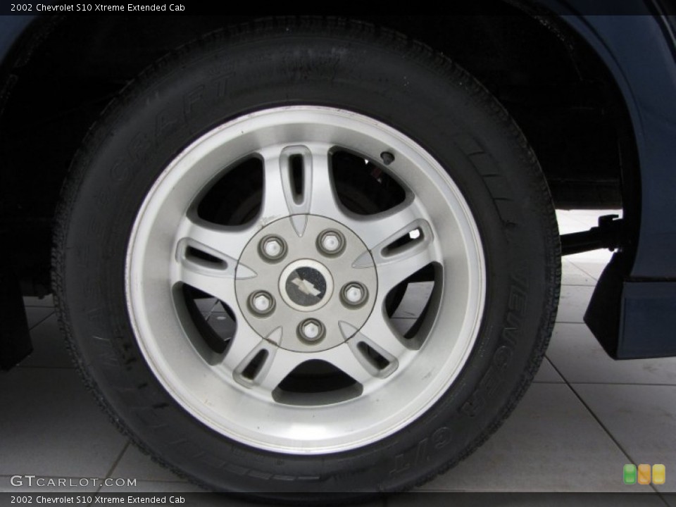 2002 Chevrolet S10 Xtreme Extended Cab Wheel and Tire Photo #75362881