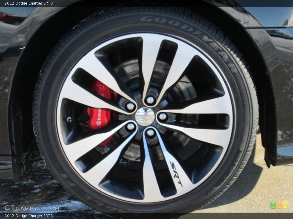 2012 Dodge Charger SRT8 Wheel and Tire Photo #75364856