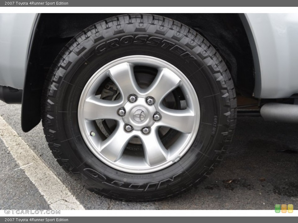 2007 Toyota 4Runner Sport Edition Wheel and Tire Photo #75367223