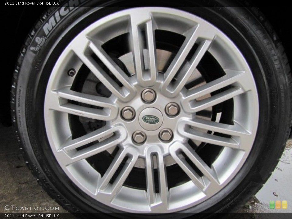 2011 Land Rover LR4 HSE LUX Wheel and Tire Photo #75371801