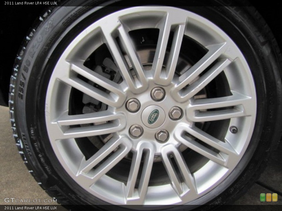 2011 Land Rover LR4 HSE LUX Wheel and Tire Photo #75371861