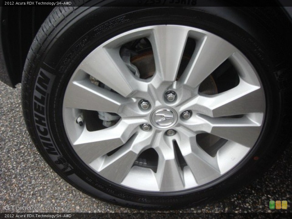 2012 Acura RDX Technology SH-AWD Wheel and Tire Photo #75372704