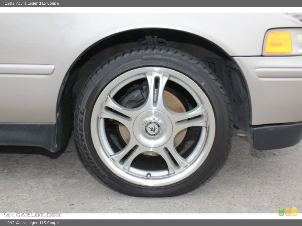 1992 Acura Legend Custom Wheel and Tire Photo #75375012