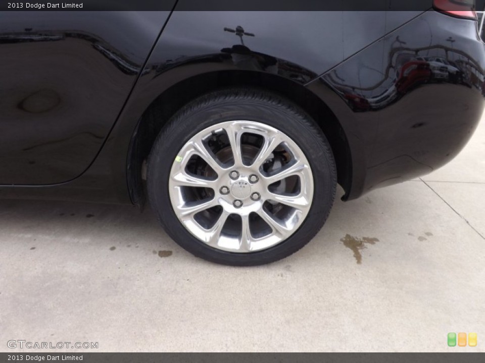 2013 Dodge Dart Limited Wheel and Tire Photo #75379112