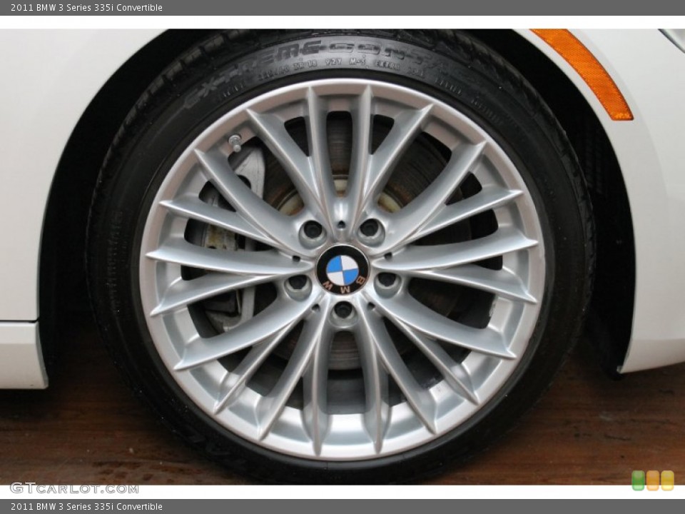 2011 BMW 3 Series 335i Convertible Wheel and Tire Photo #75379661