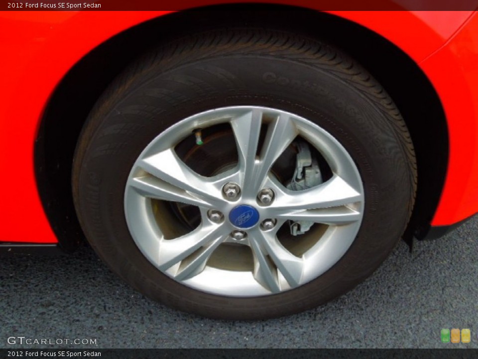 2012 Ford Focus SE Sport Sedan Wheel and Tire Photo #75382309
