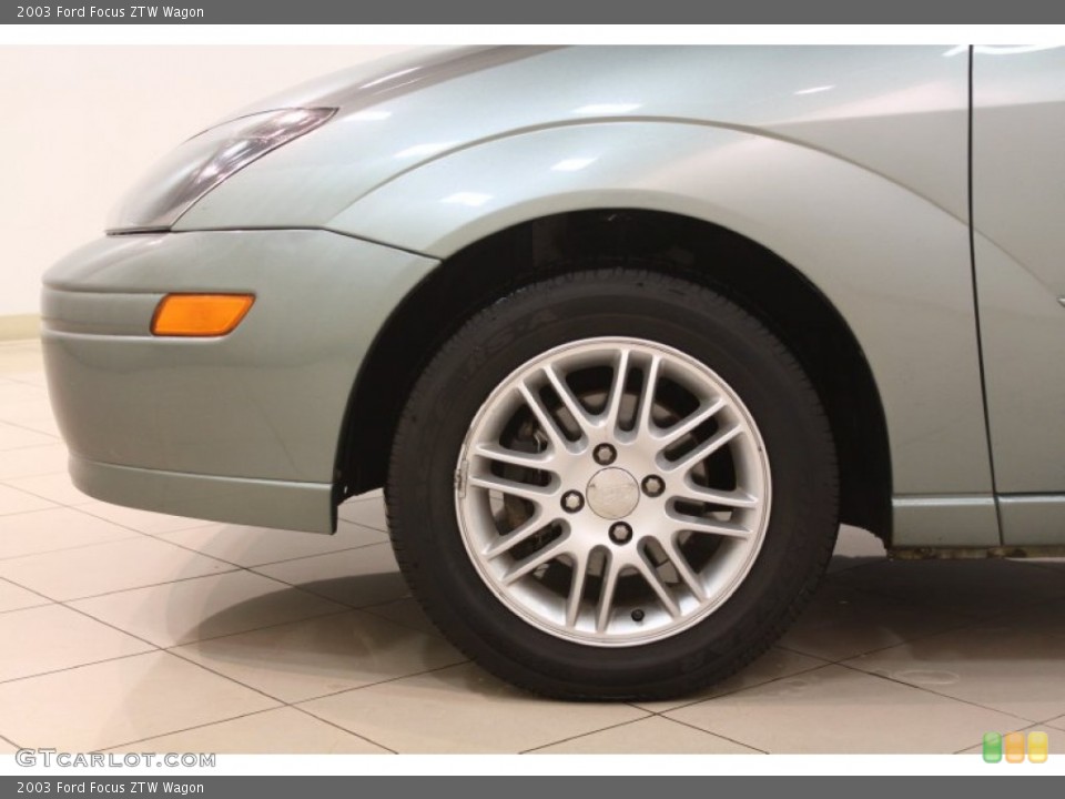 2003 Ford Focus ZTW Wagon Wheel and Tire Photo #75389877