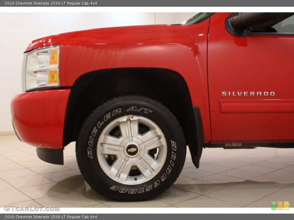 2010 Chevrolet Silverado 1500 LT Regular Cab 4x4 Wheel and Tire Photo #75390662