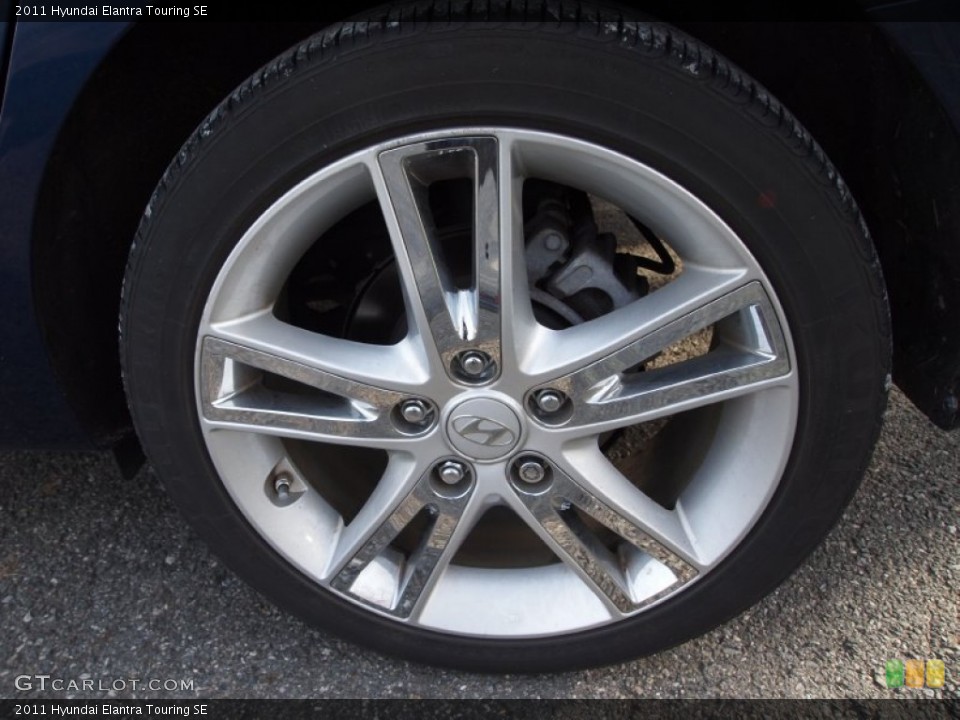 2011 Hyundai Elantra Touring SE Wheel and Tire Photo #75397950
