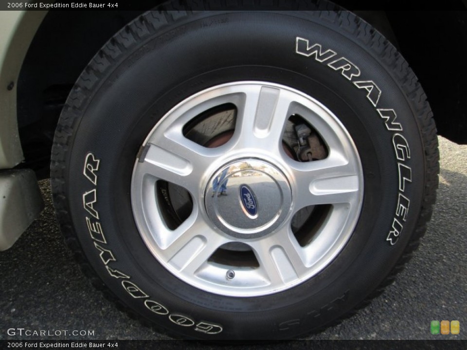 2006 Ford Expedition Eddie Bauer 4x4 Wheel and Tire Photo #75398673