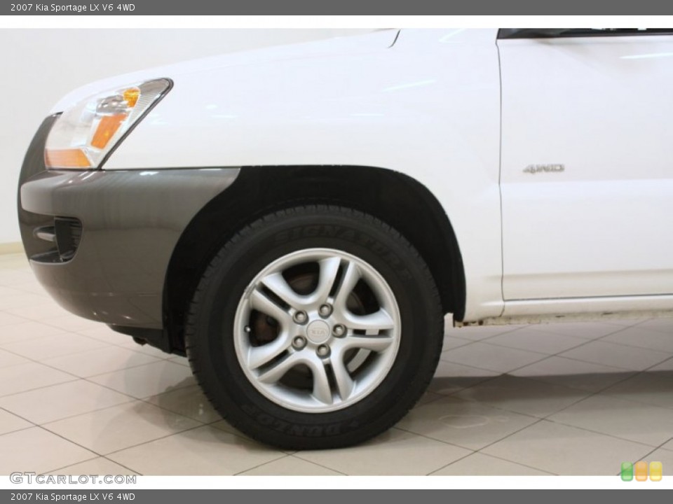 2007 Kia Sportage LX V6 4WD Wheel and Tire Photo #75401467