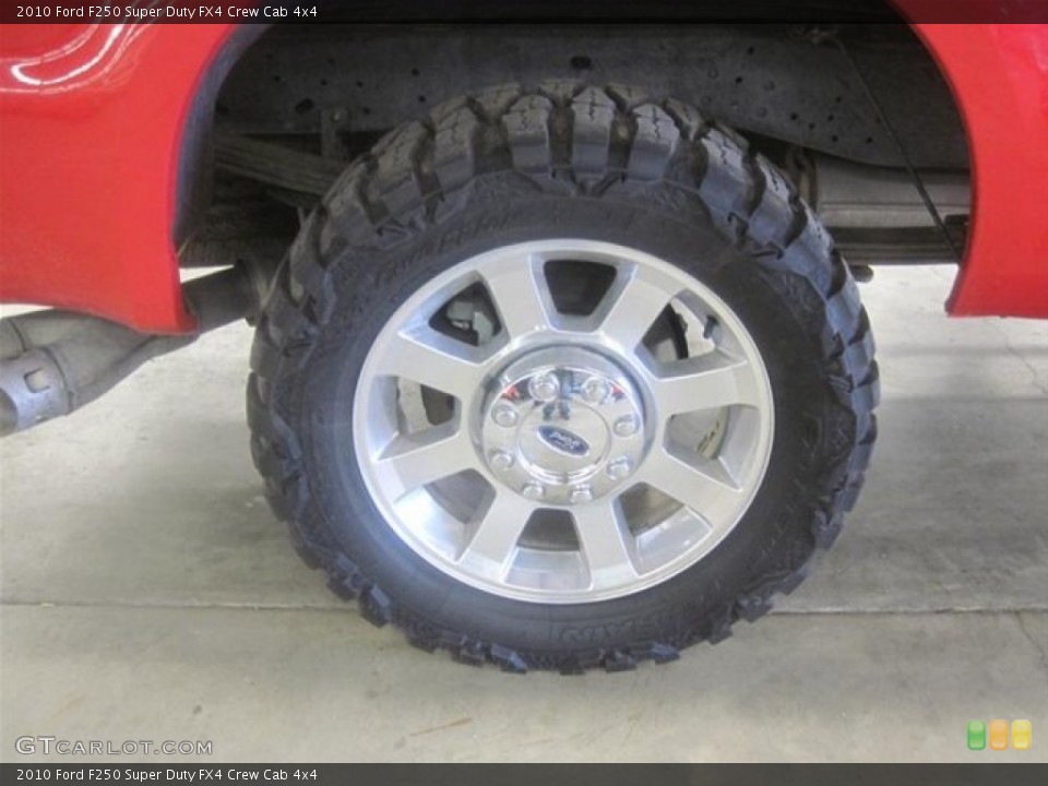 2010 Ford F250 Super Duty Custom Wheel and Tire Photo #75403776