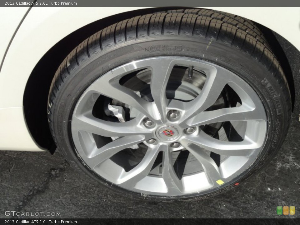 2013 Cadillac ATS 2.0L Turbo Premium Wheel and Tire Photo #75403791