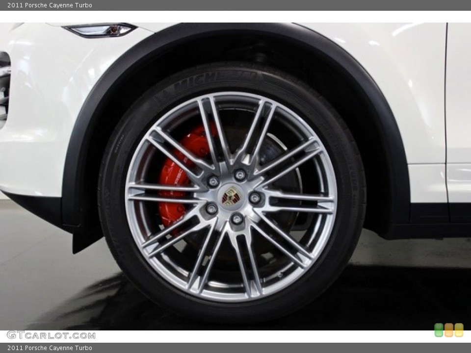 2011 Porsche Cayenne Turbo Wheel and Tire Photo #75403894