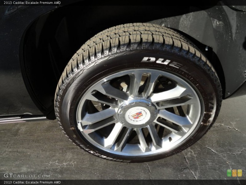 2013 Cadillac Escalade Premium AWD Wheel and Tire Photo #75405063