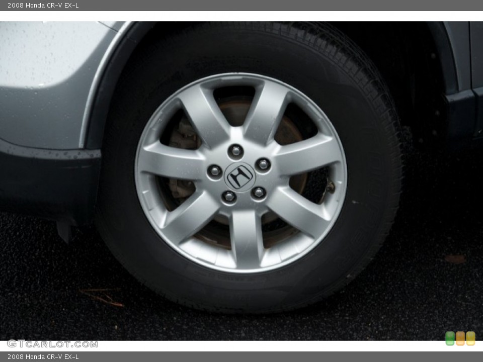 2008 Honda CR-V EX-L Wheel and Tire Photo #75405553