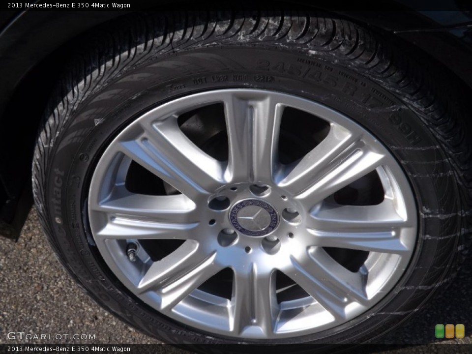 2013 Mercedes-Benz E 350 4Matic Wagon Wheel and Tire Photo #75409383
