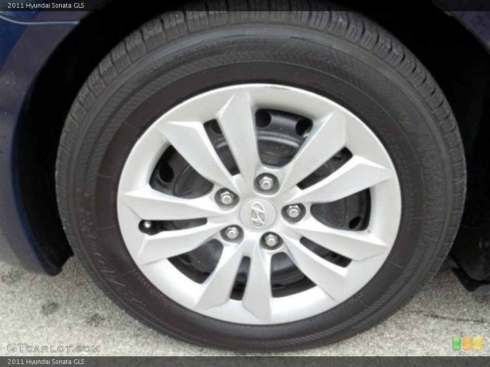 2011 Hyundai Sonata GLS Wheel and Tire Photo #75415535