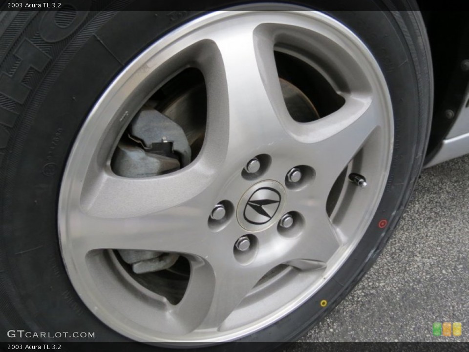 2003 Acura TL 3.2 Wheel and Tire Photo #75421929