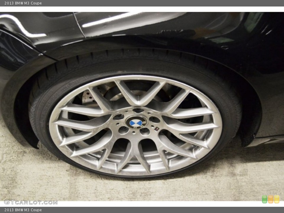 2013 BMW M3 Coupe Wheel and Tire Photo #75422016