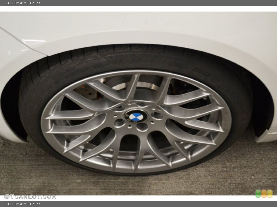 2013 BMW M3 Coupe Wheel and Tire Photo #75422295