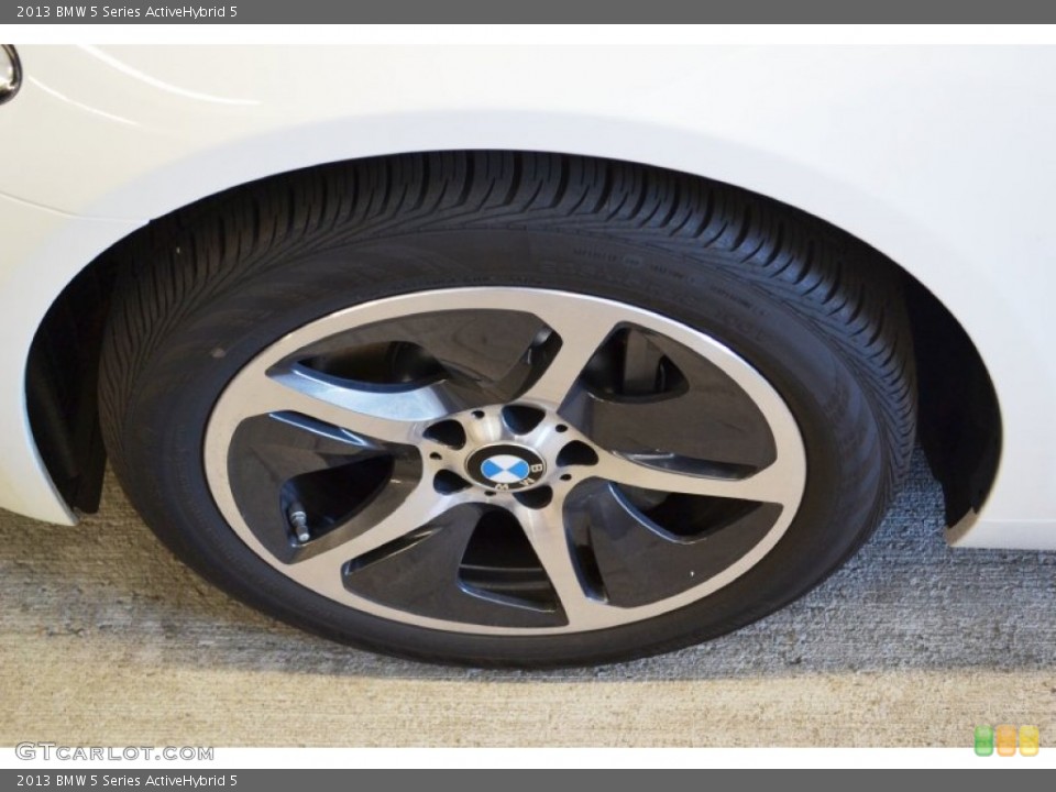 2013 BMW 5 Series ActiveHybrid 5 Wheel and Tire Photo #75427629