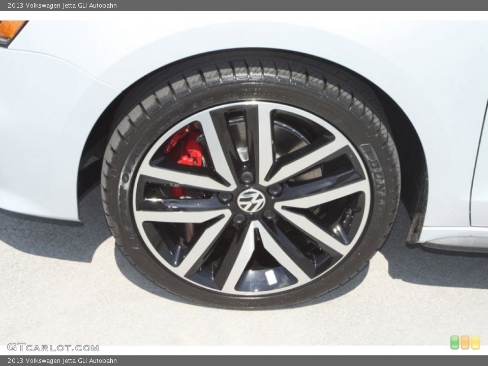 2013 Volkswagen Jetta GLI Autobahn Wheel and Tire Photo #75429216