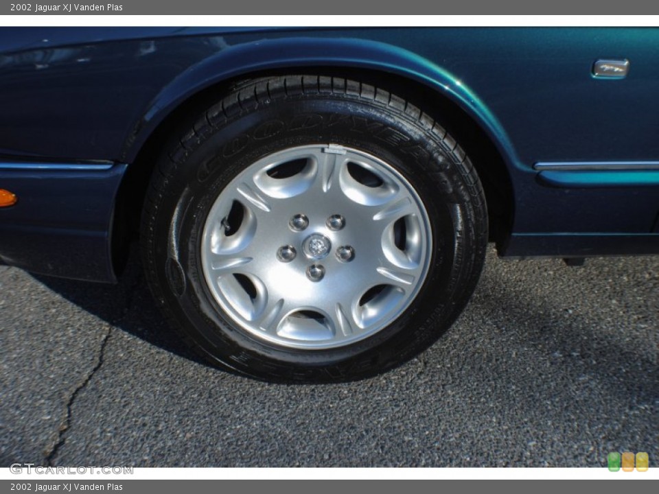 2002 Jaguar XJ Vanden Plas Wheel and Tire Photo #75434348