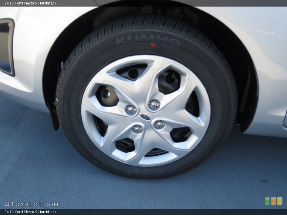 2013 Ford Fiesta S Hatchback Wheel and Tire Photo #75444040