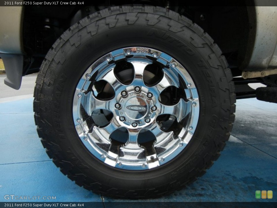 2011 Ford F250 Super Duty Custom Wheel and Tire Photo #75446519