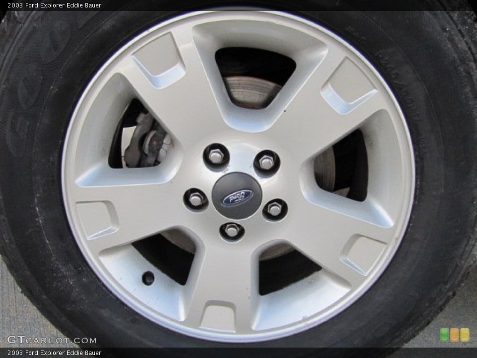 2003 Ford Explorer Wheels and Tires