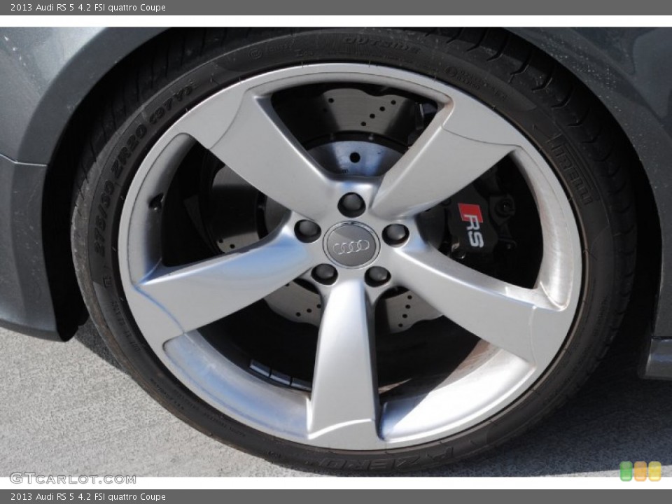 2013 Audi RS 5 4.2 FSI quattro Coupe Wheel and Tire Photo #75447539