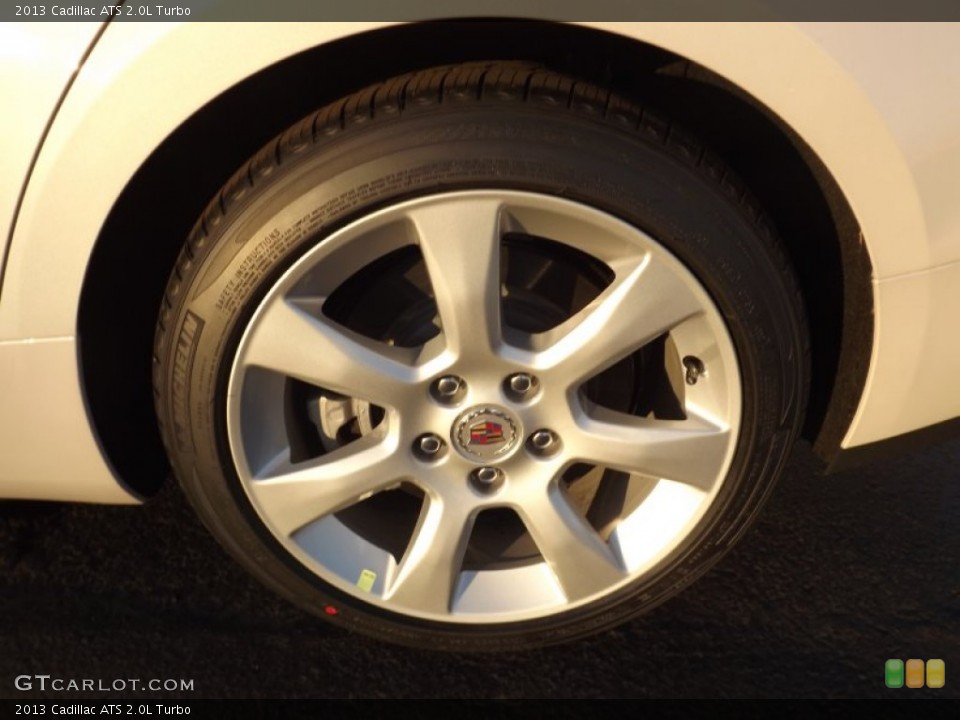 2013 Cadillac ATS 2.0L Turbo Wheel and Tire Photo #75447567