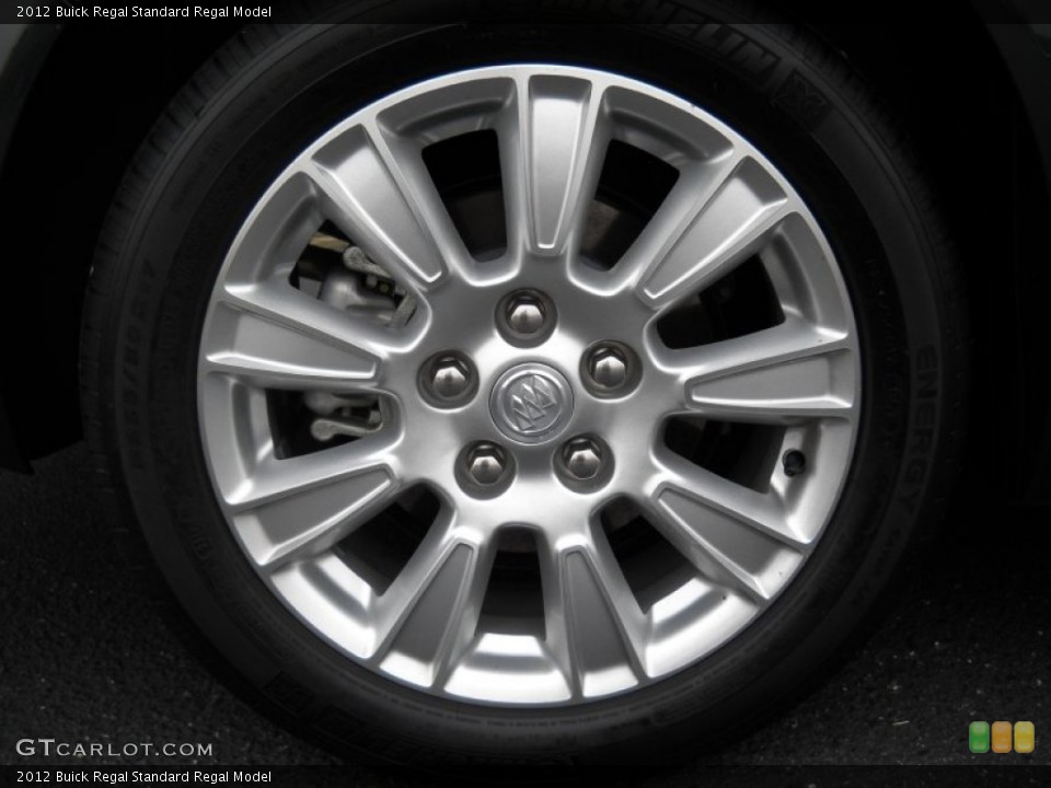 2012 Buick Regal  Wheel and Tire Photo #75449691