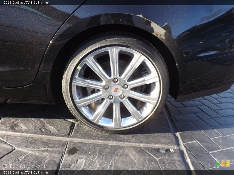 2013 Cadillac ATS 3.6L Premium Wheel and Tire Photo #75452604