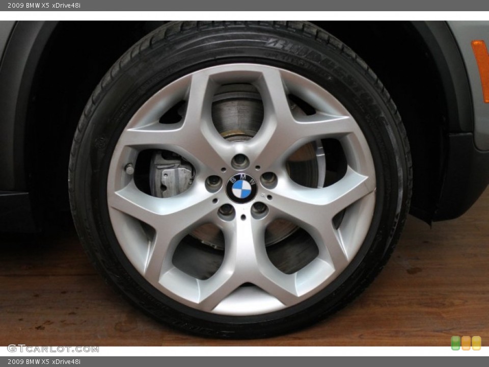 2009 BMW X5 xDrive48i Wheel and Tire Photo #75459137