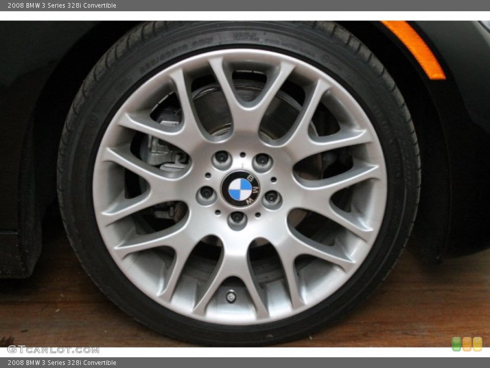 2008 BMW 3 Series 328i Convertible Wheel and Tire Photo #75462226