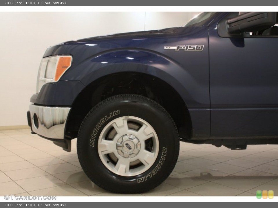 2012 Ford F150 XLT SuperCrew 4x4 Wheel and Tire Photo #75463536