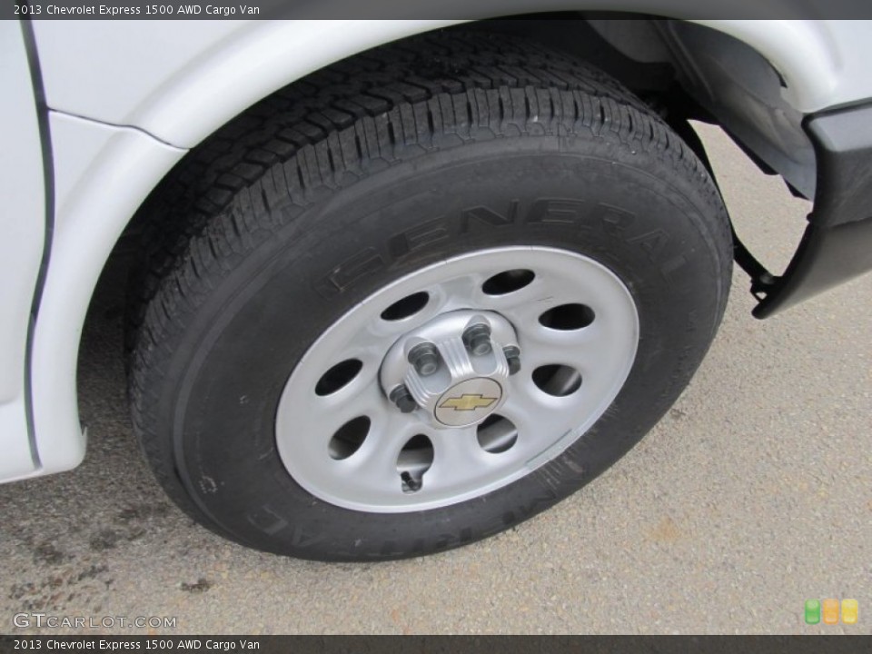 2013 Chevrolet Express Wheels and Tires