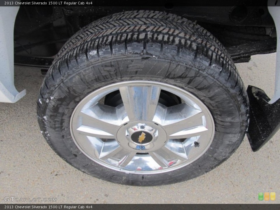2013 Chevrolet Silverado 1500 LT Regular Cab 4x4 Wheel and Tire Photo #75467756
