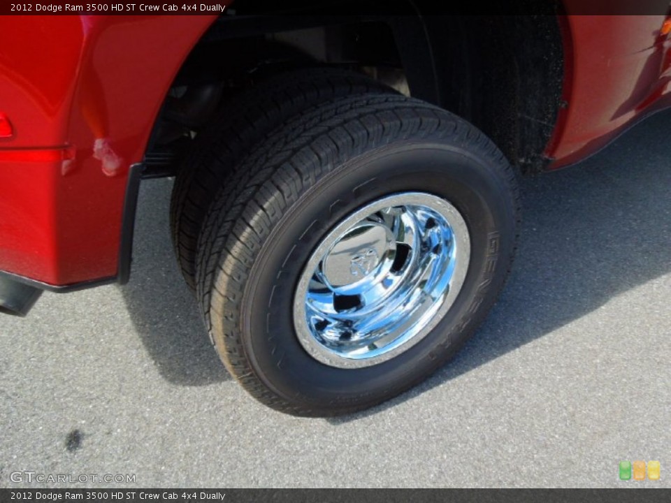 2012 Dodge Ram 3500 HD ST Crew Cab 4x4 Dually Wheel and Tire Photo #75474254