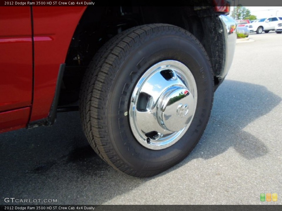 2012 Dodge Ram 3500 HD ST Crew Cab 4x4 Dually Wheel and Tire Photo #75474352