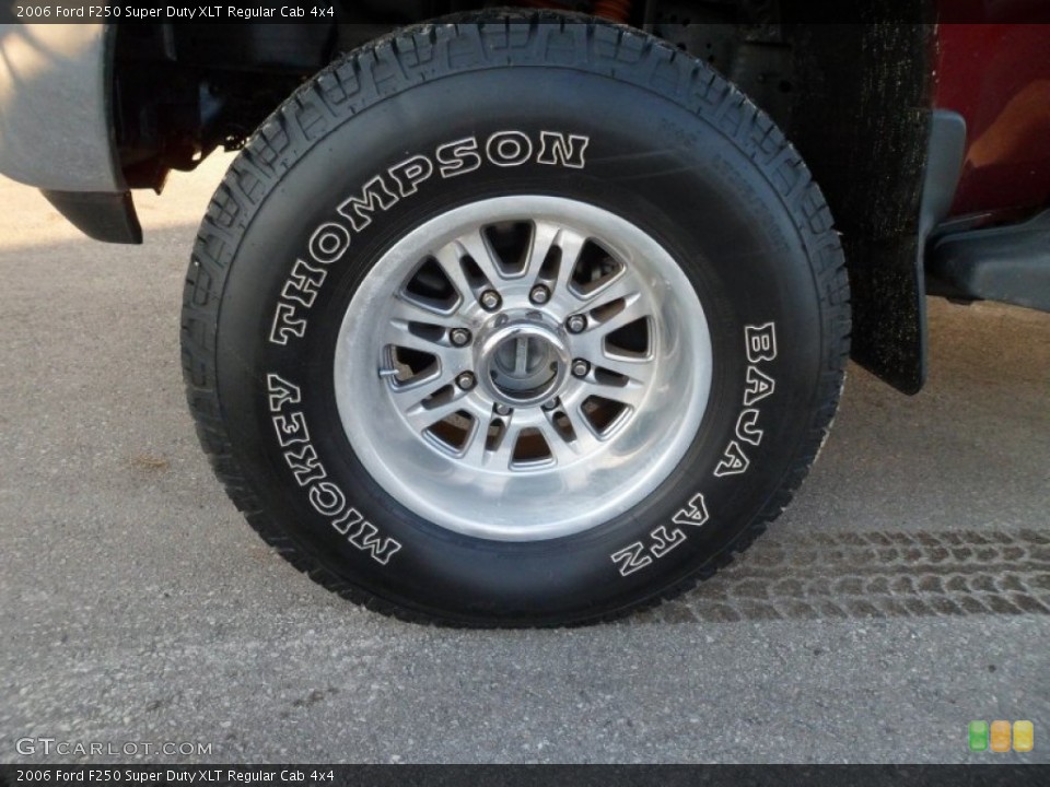 2006 Ford F250 Super Duty Custom Wheel and Tire Photo #75474767