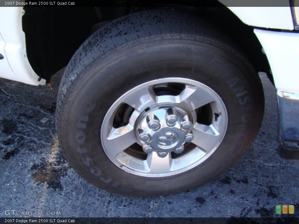 2007 Dodge Ram 2500 SLT Quad Cab Wheel and Tire Photo #75476260