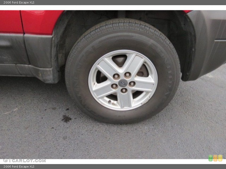 2006 Ford Escape XLS Wheel and Tire Photo #75480185