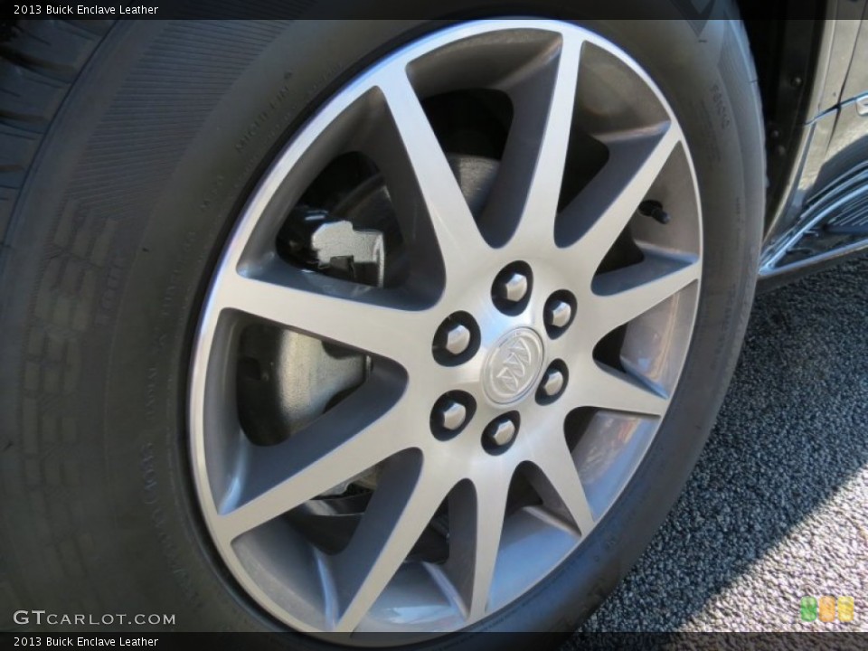 2013 Buick Enclave Leather Wheel and Tire Photo #75489188