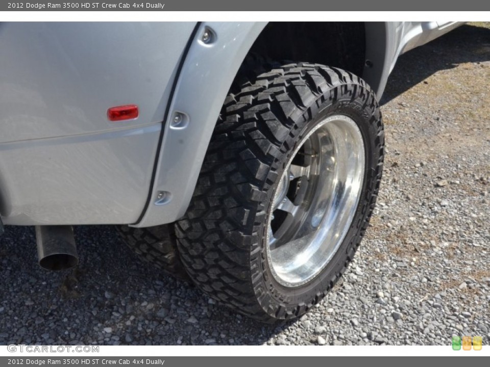 2012 Dodge Ram 3500 HD Custom Wheel and Tire Photo #75494752