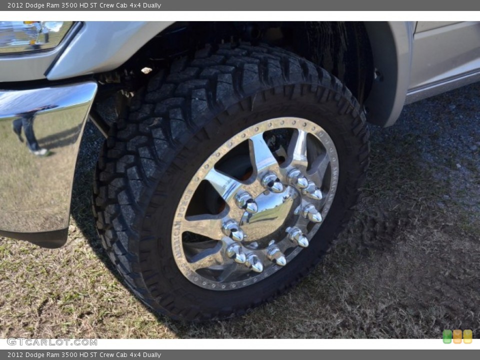 2012 Dodge Ram 3500 HD Custom Wheel and Tire Photo #75494897