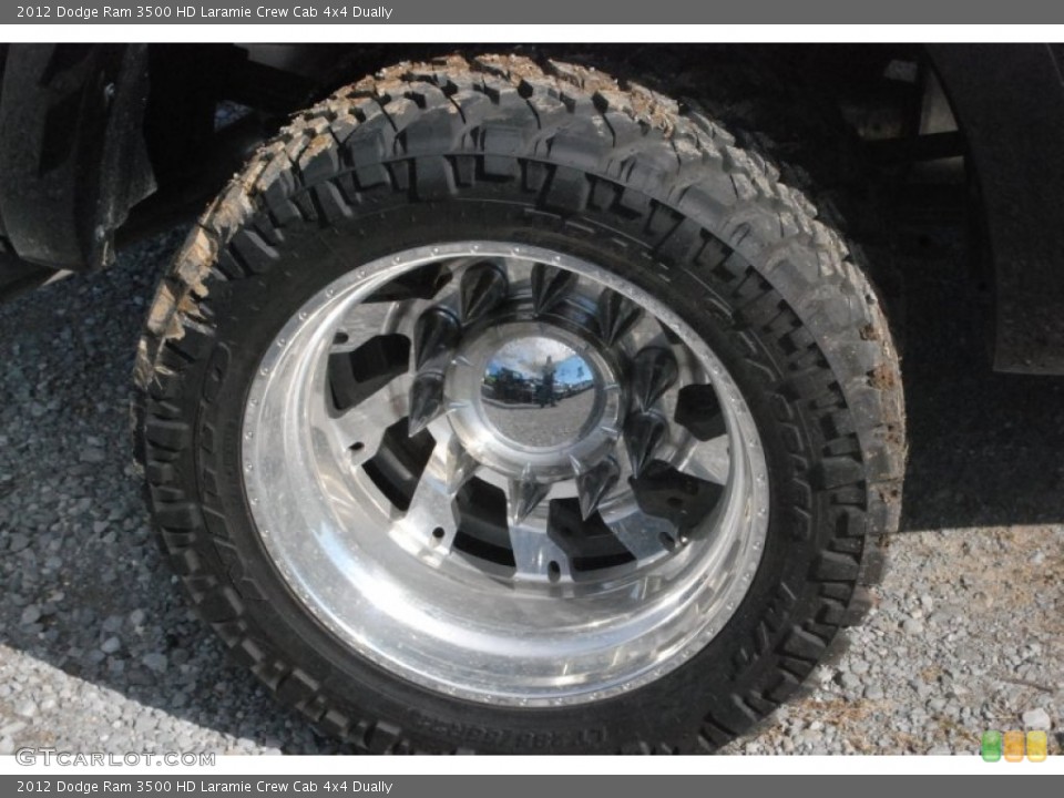 2012 Dodge Ram 3500 HD Custom Wheel and Tire Photo #75496427