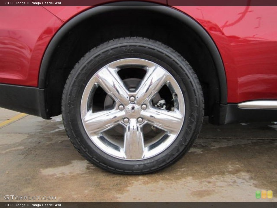 2012 Dodge Durango Citadel AWD Wheel and Tire Photo #75499119